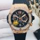 GB Factory Hublot Big Bang Unico 45mm Rose Gold Diamond Fake Watch With Hublot Black Rubber Band (9)_th.jpg